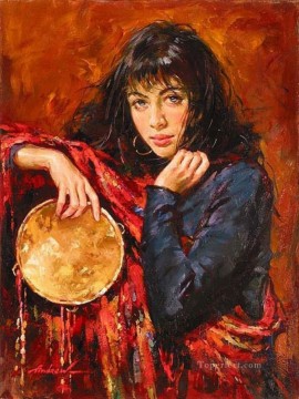 Impresionismo Painting - Pretty Woman AA 08 Impresionista